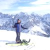Slovinsko 2. den - Mojstrovka na lyžích